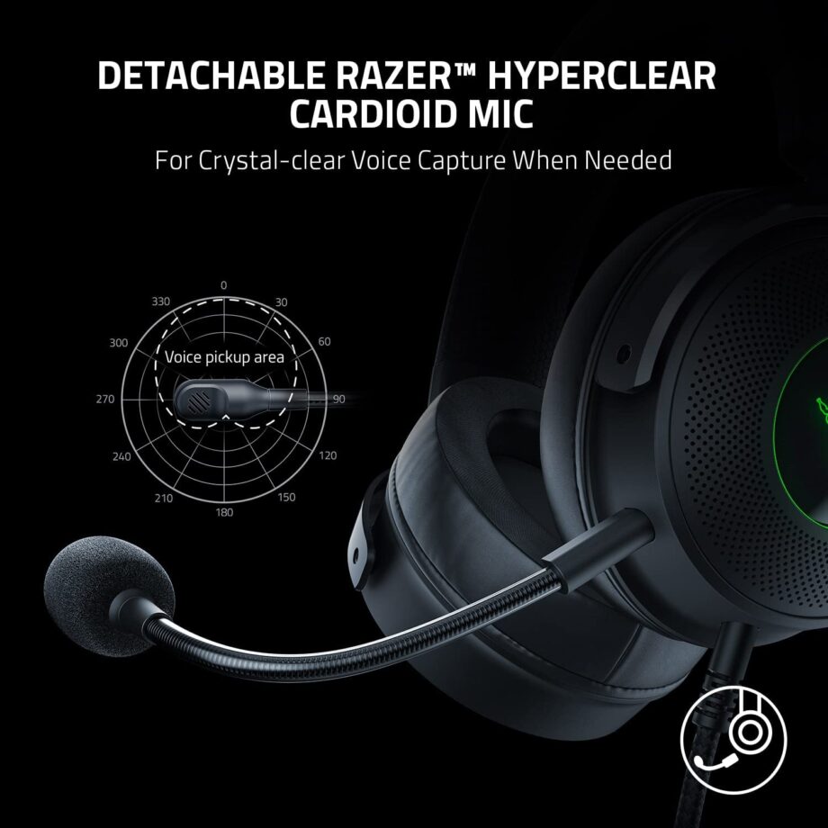 Razer Kraken V3 THX Spatial Audio Chroma RGB Gaming Headset
