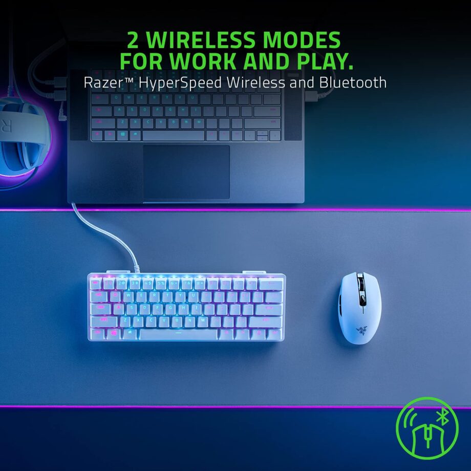 Razer Orochi V2 Wireless Gaming Mouse - Mercury
