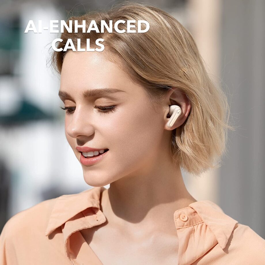 Anker Soundcore Life P2 Mini True Wireless Earbuds - Oat White