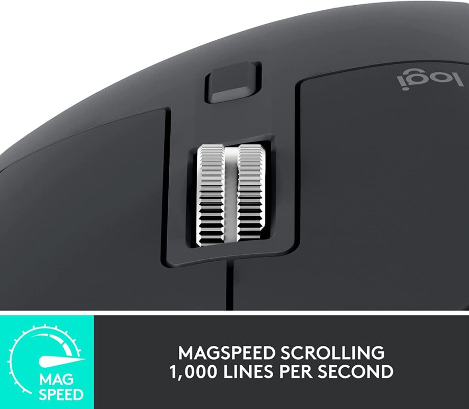 Logitech MX Master 3S Wireless Performance Mouse - Graphite