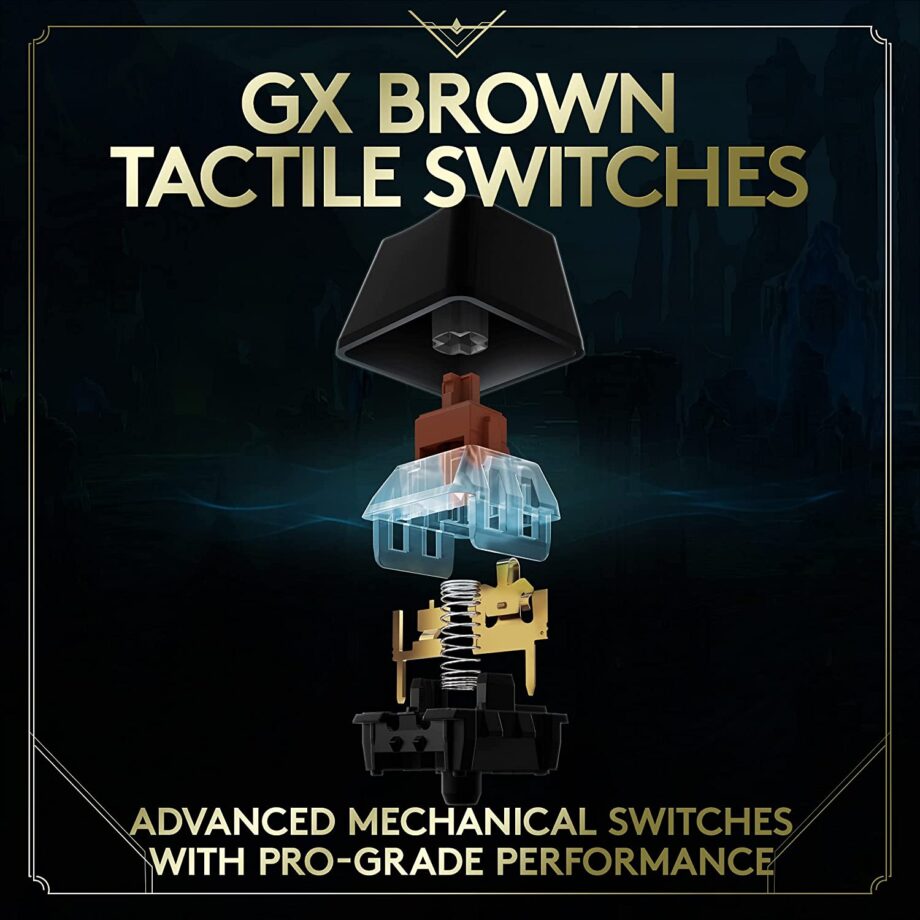Logitech G PRO LIGHTSYNC RGB Mechanical Gaming Keyboard - Official League of Legends Edition
