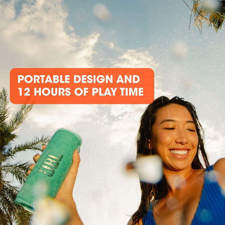 JBL Flip 6 Waterproof Portable Bluetooth Speaker - Black