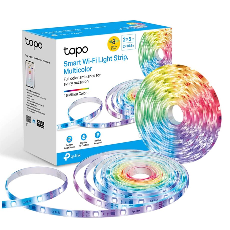 TP-Link Tapo L920-10 Smart Multicolor Wi-Fi Light Strip - 10M