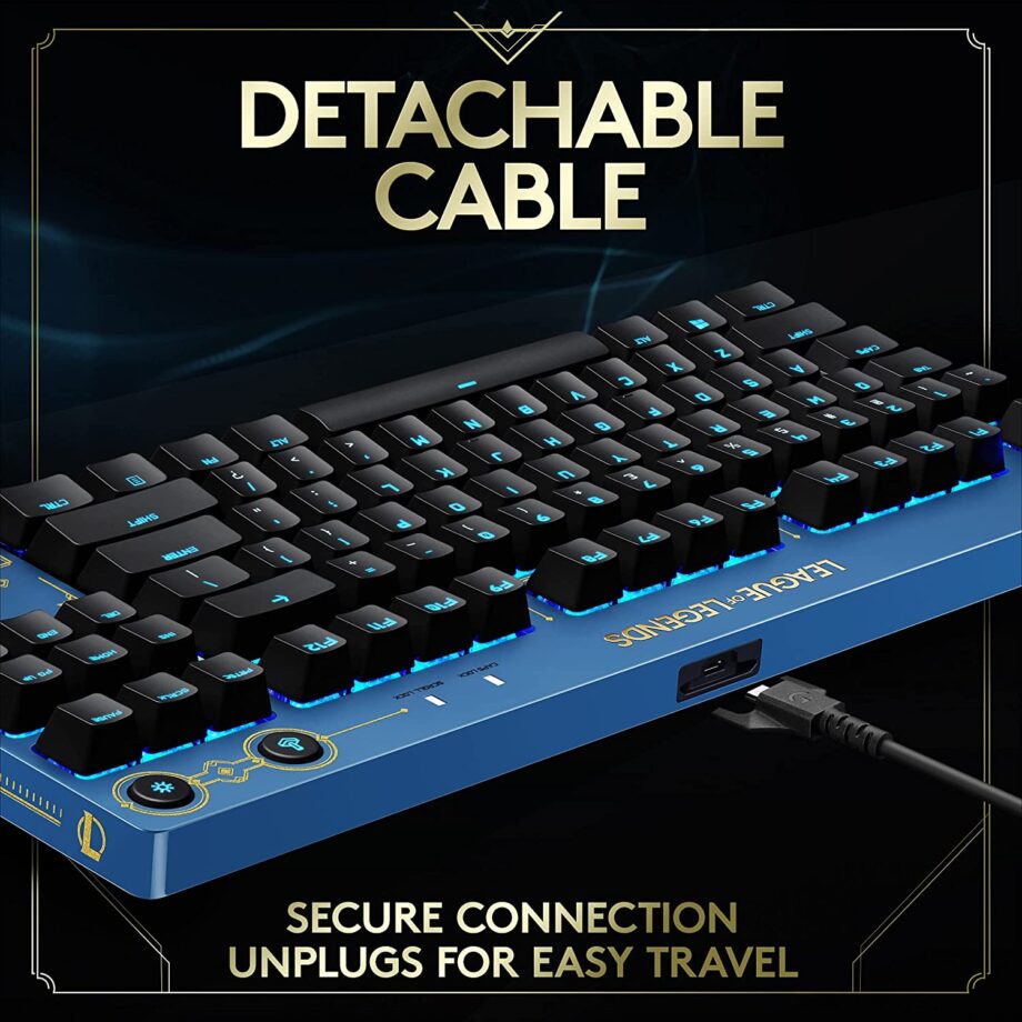 Logitech G PRO LIGHTSYNC RGB Mechanical Gaming Keyboard - Official League of Legends Edition