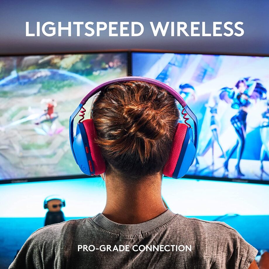 Logitech G435 LIGHTSPEED and Bluetooth Wireless Gaming Headset - Blue