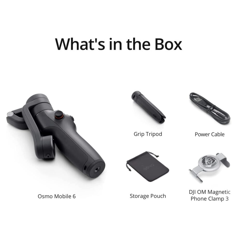 DJI Osmo Mobile 6 Smartphone Gimbal Stabilizer - Slate Gray