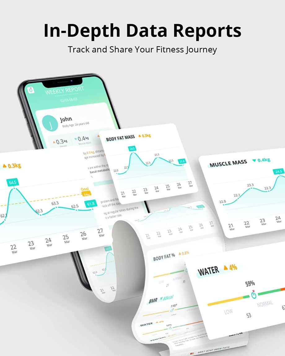 Anker Eufy P2 PRO Smart Scale - White