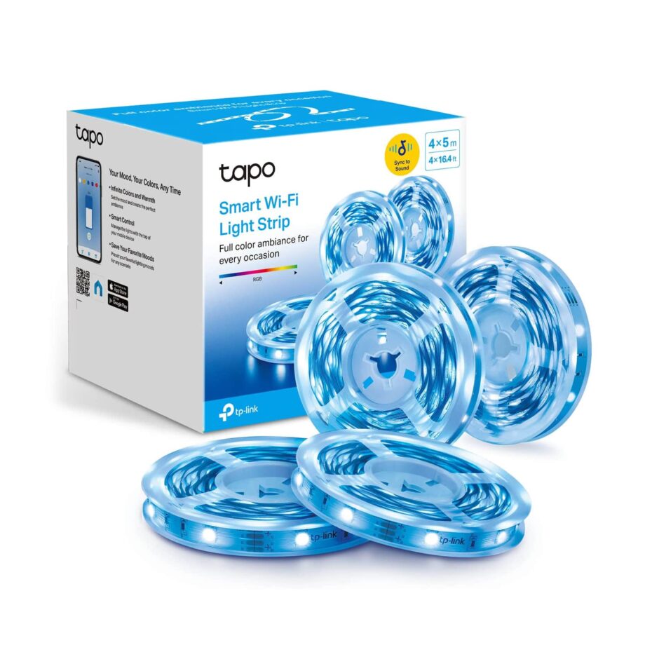 TP-Link Tapo L900-20 RGB Smart Wi-Fi Light Strip - 20M