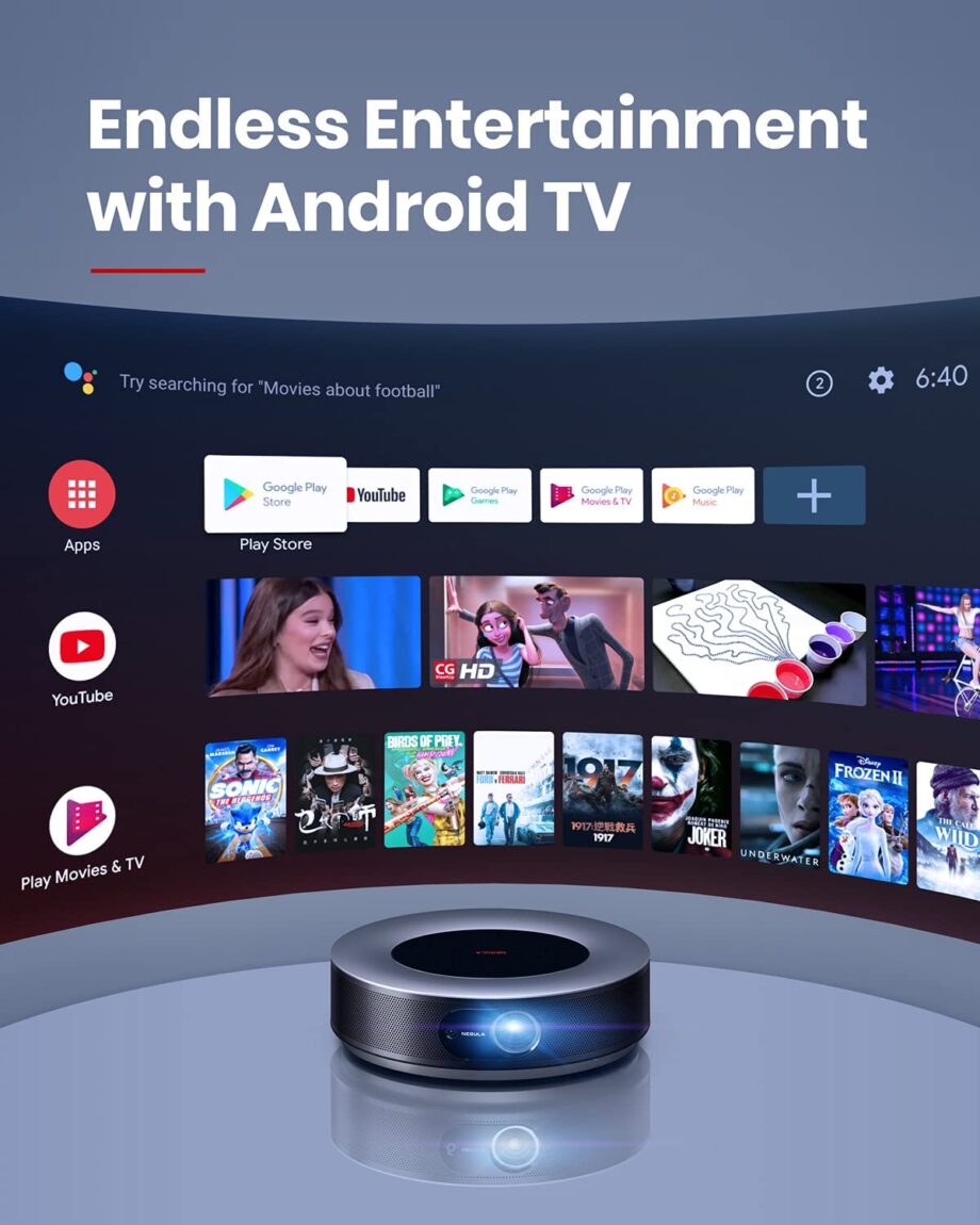 Anker Nebula Cosmos Full HD 1080p Home Entertainment Projector