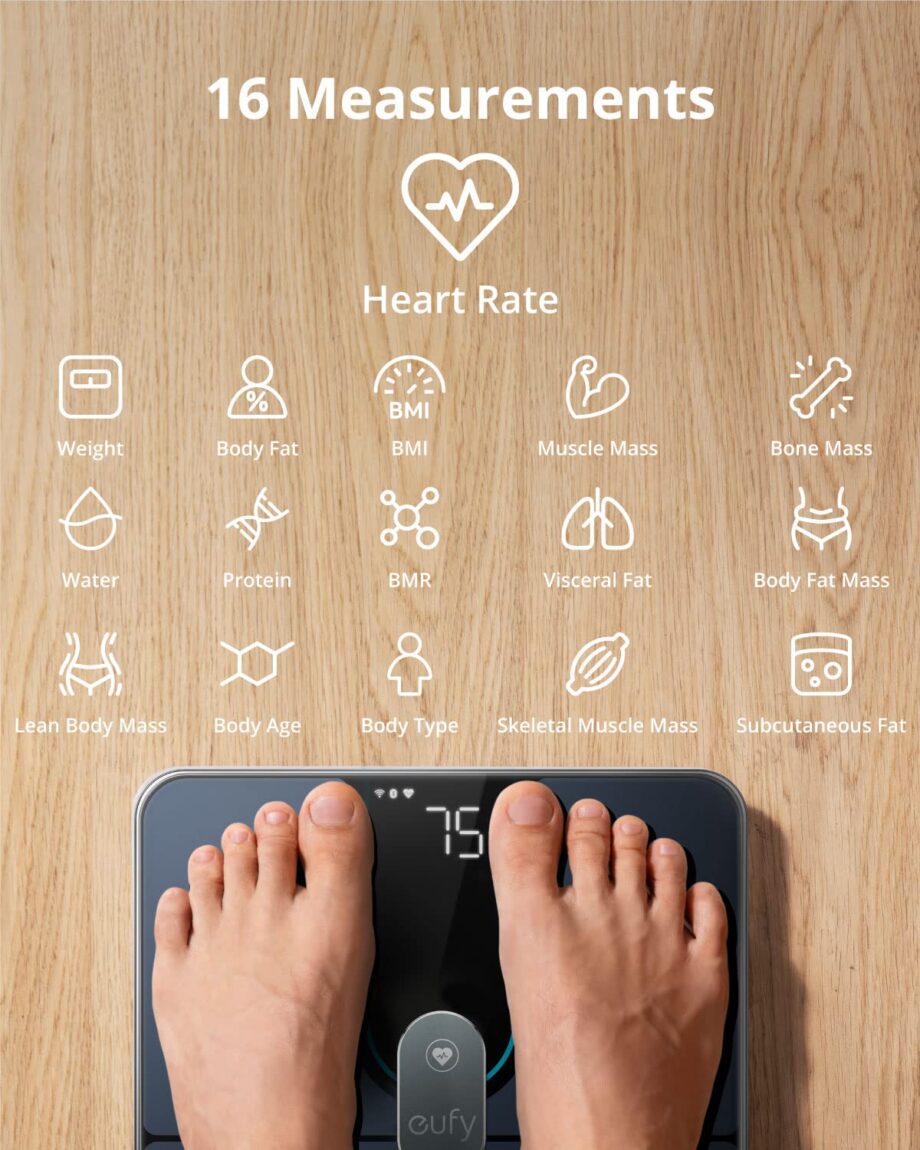 Anker Eufy P2 PRO Smart Scale - White