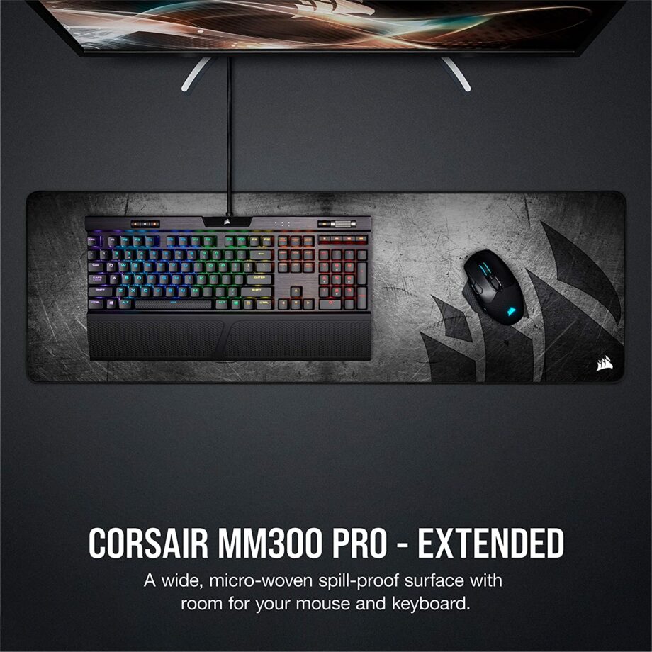 Corsair MM300 PRO High Performance Gaming Mouse Pad - Extended