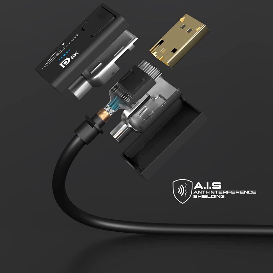KabelDirekt 8K DisplayPort DP 1.4 Cable - 1.5M