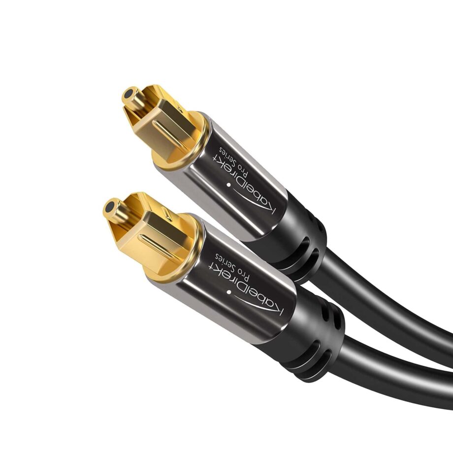 KabelDirekt Toslink Optical Audio Cable - 2M