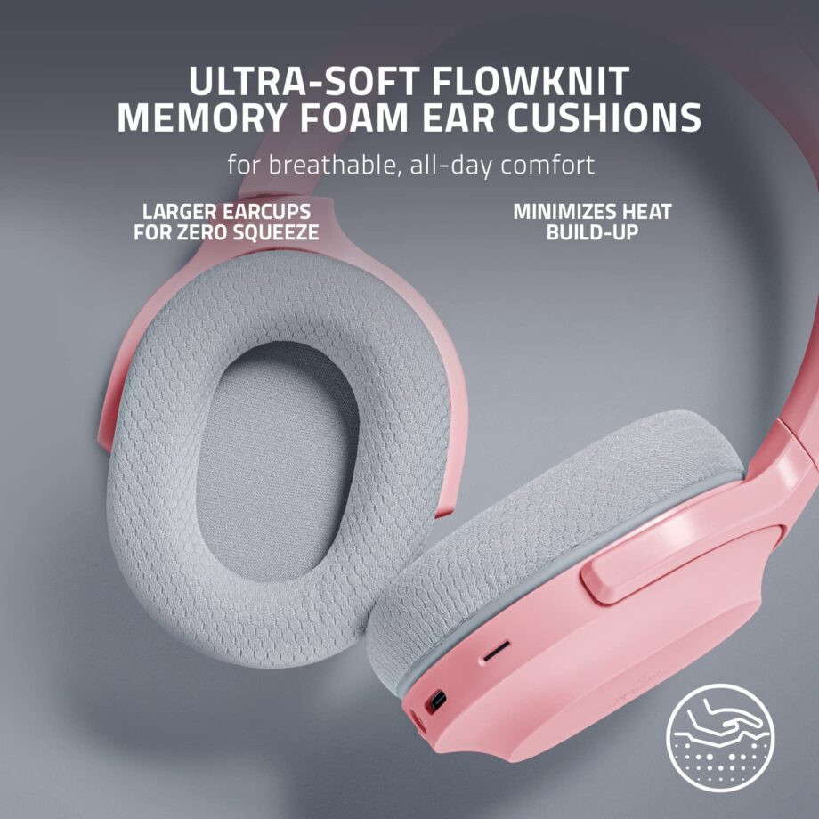 Razer Barracuda Wireless Multi-Platform Gaming Headset - Quartz Pink