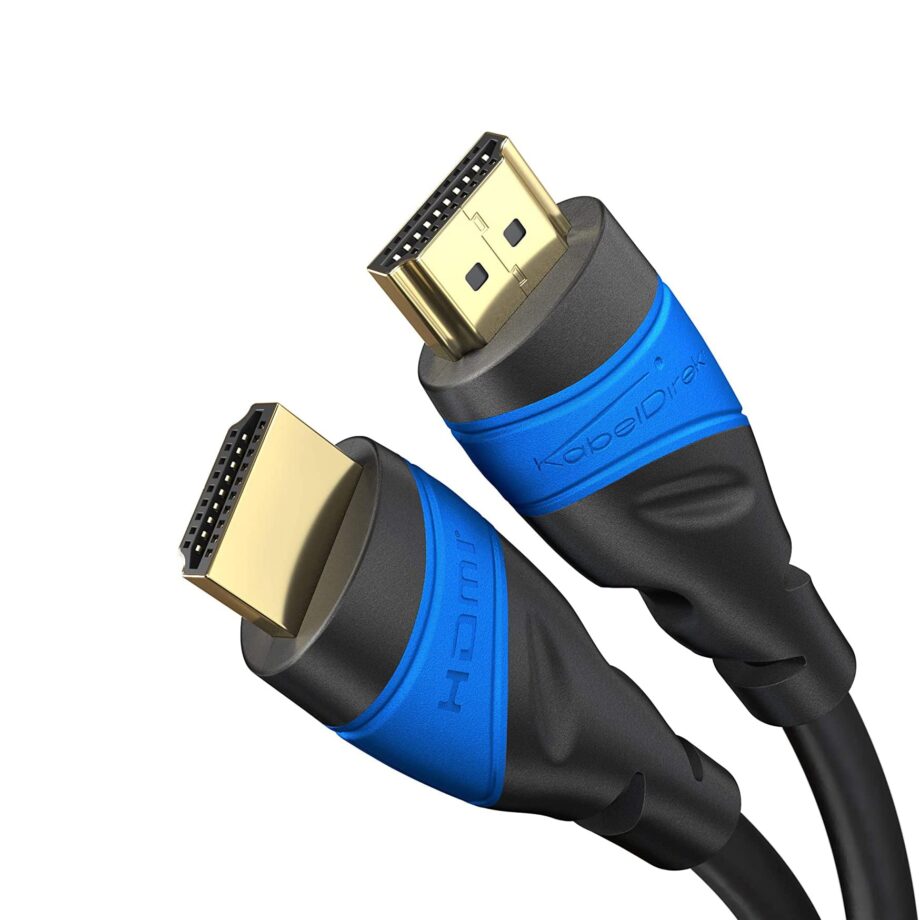 KabelDirekt 8K HDMI 2.0 18Gbps Super High Speed Cable with Ethernet - 2M