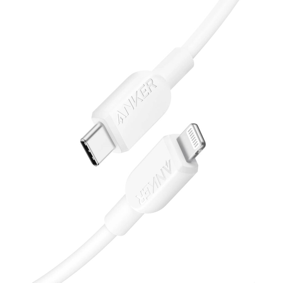 Anker Powerline 321 USB C to Lightning Cable 1.8M – White