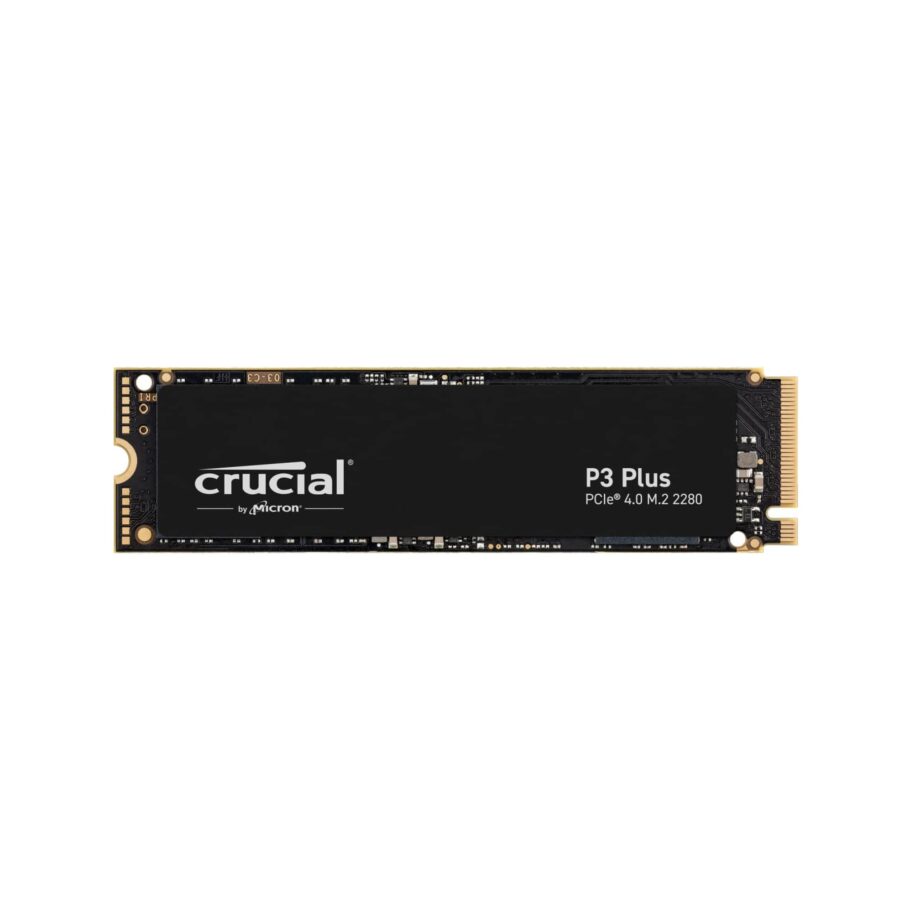 Crucial P3 Plus 1TB PCIe Gen4 5000MB/s 3D NAND NVMe M.2 SSD