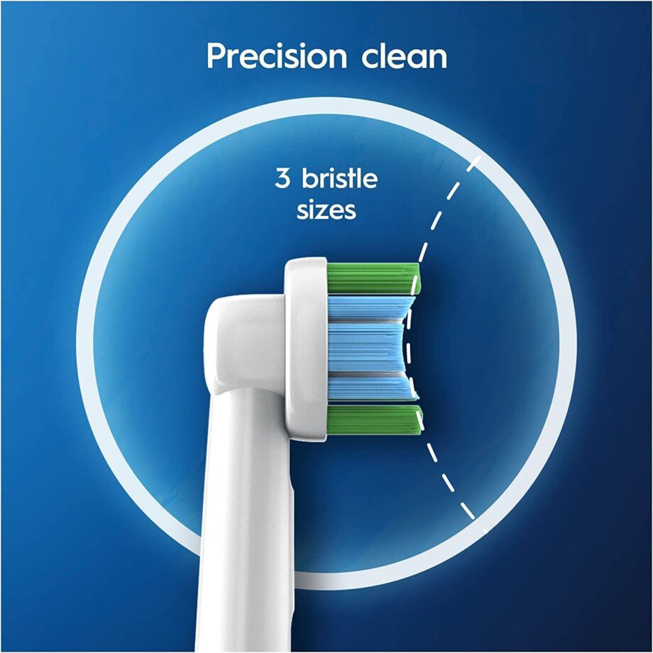 Oral-B Precision Clean Electric Toothbrush Heads with CleanMaximiser Technology - 8 Pack