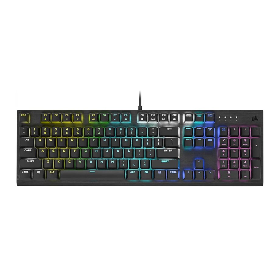 Corsair K60 RGB Pro Wired Mechanical Gaming Keyboard - CHERRY VIOLA