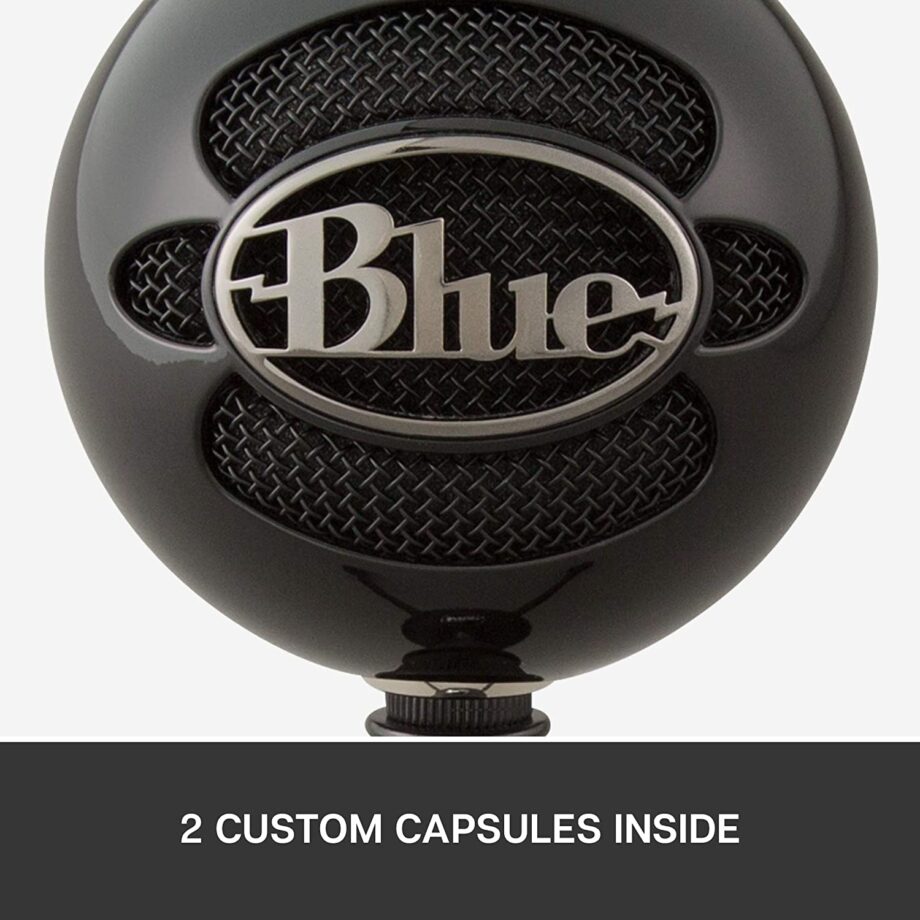 Logitech for Creators Blue Snowball USB Microphone - Black