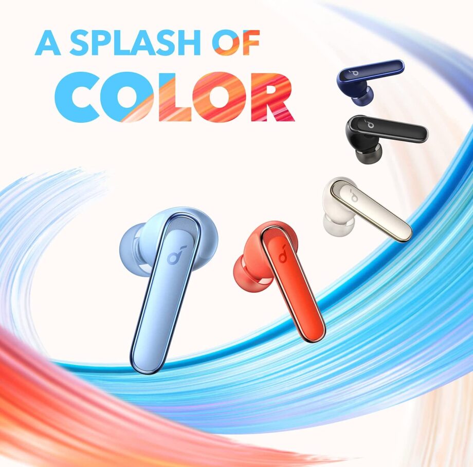 Anker Soundcore Life P3 Multi Mode Active Noise Cancelling TWS - Coral Red