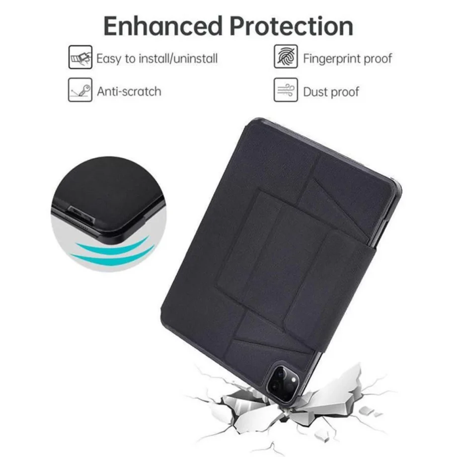 Choetech Wireless Keyboard and Touchpad For IPad Pro 12.9" 2020-2021 - Arabic / English Layout