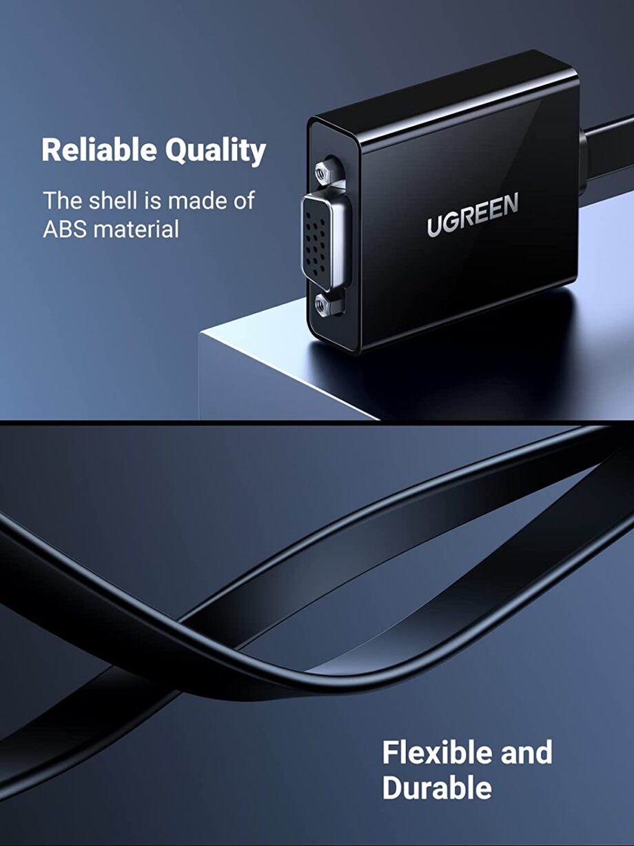 UGREEN HDMI to VGA Converter with Audio