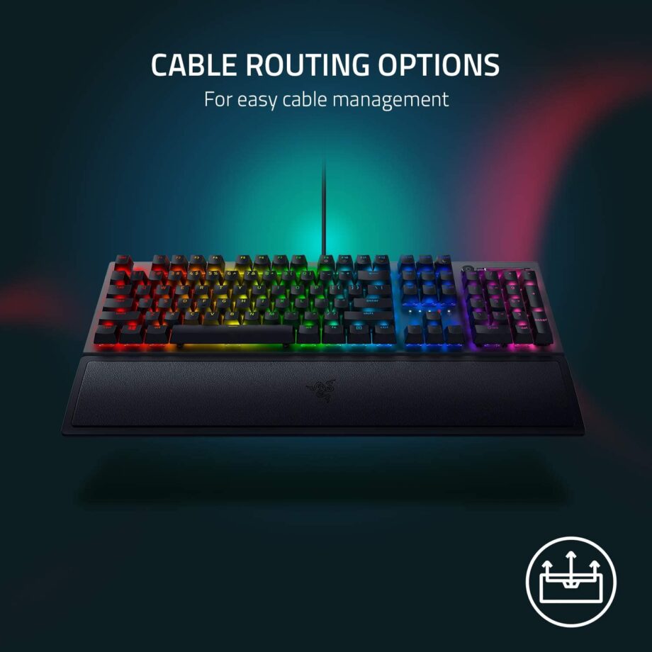 Razer BlackWidow V3 Mechanical Gaming Keyboard - Green Tactile & Clicky Switches