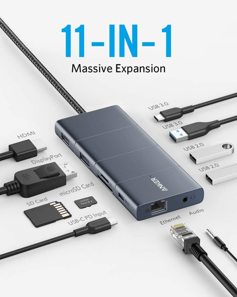 Anker PowerExpand 11-in-1 USB C Docking Station