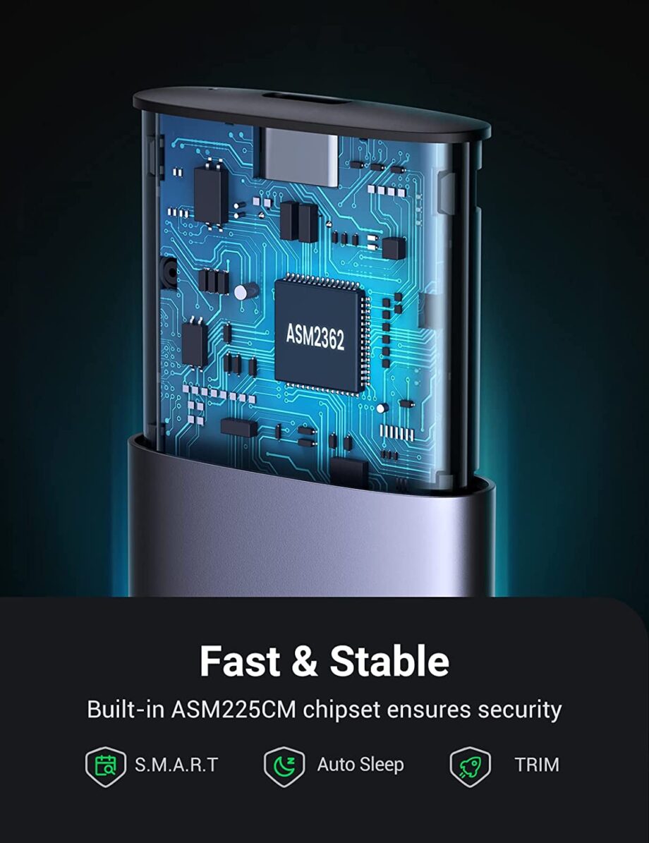 UGREEN USB 3.1 Type-C GEN 2 to NVMe M.2 SSD Enclosure