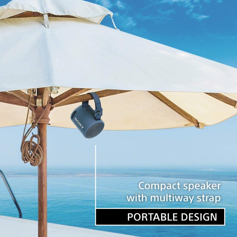 Sony SRS-XB13 EXTRA BASS Wireless Portable Speakerphone - Blue