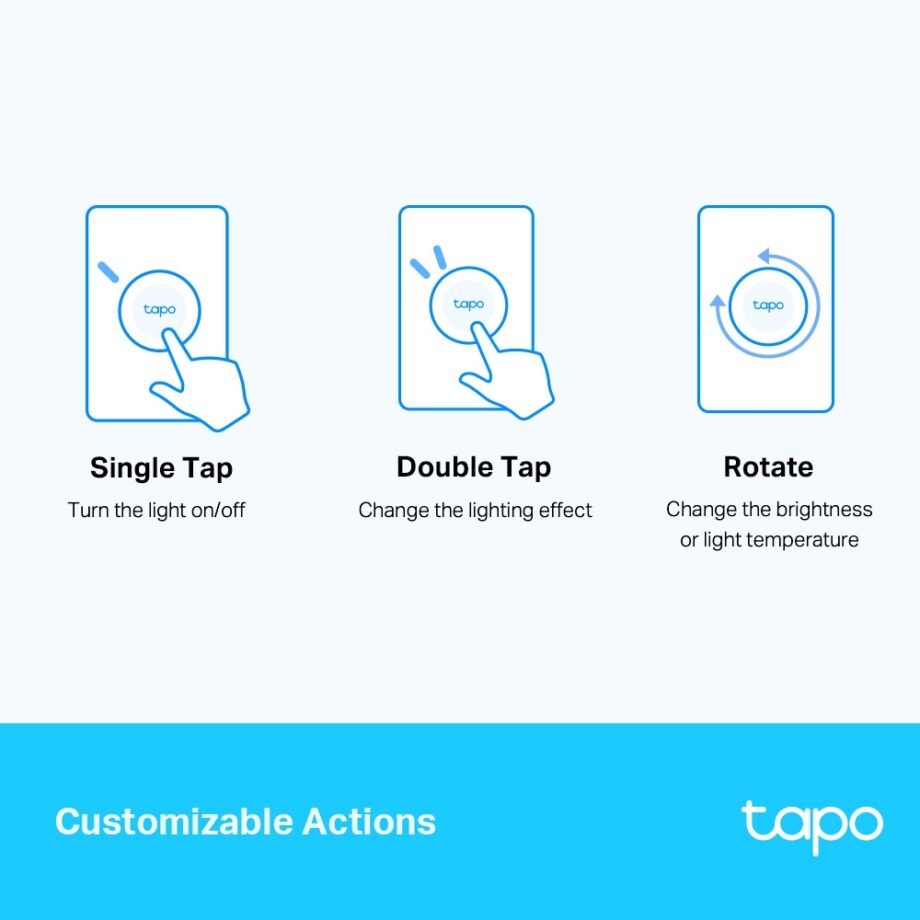 TP-Link Tapo S200D Smart Remote Dimmer Switch