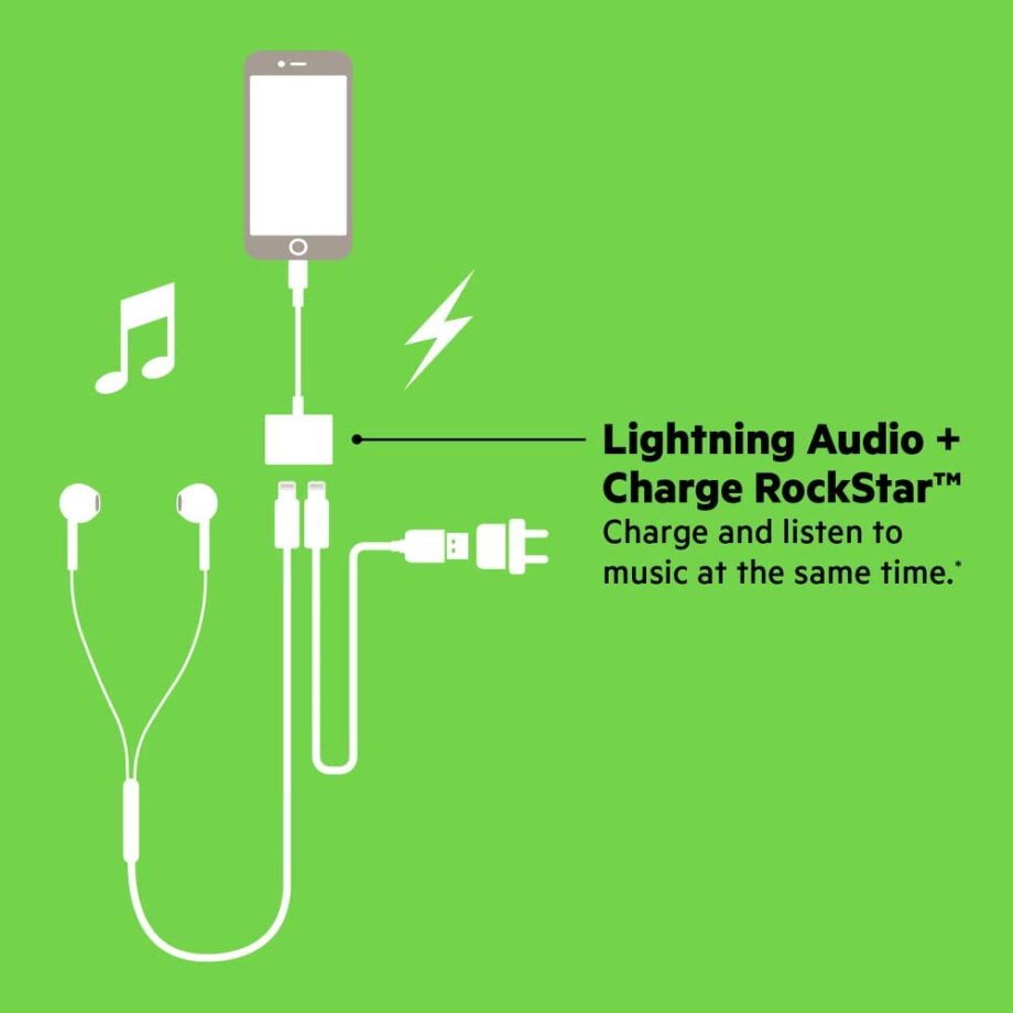 Belkin Rockstar Lightning Audio + Charge Adapter