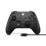 Xbox Wireless Controller + USB-C Cable – Carbon Black