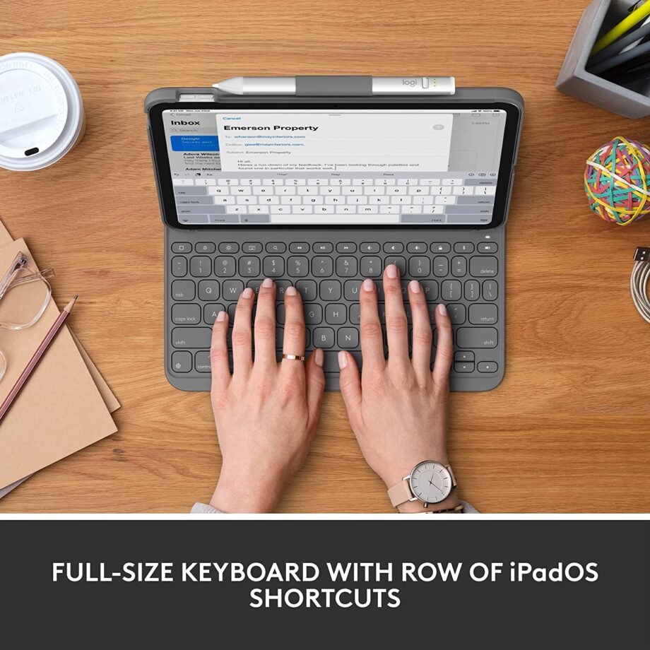 Logitech Slim Folio with wireless keyboard for iPad 10th generation