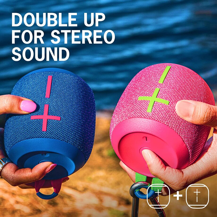 Logitech Ultimate Ears WONDERBOOM 3 Portable Bluetooth Speaker - Performance Blue