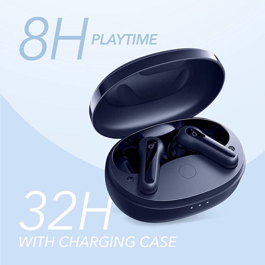 Anker Soundcore Life P2 Mini True Wireless Earbuds - Navy Blue