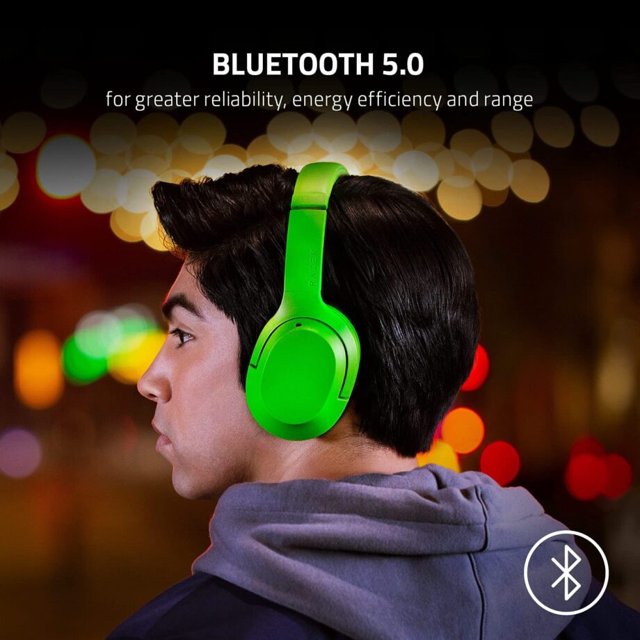 Razer Opus X Active Noise Cancellation Wireless Headset - Green