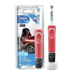 Oral-B by Braun Kids Rechargeable Electric Toothbrush with 4 Star Wars Themed Stickers