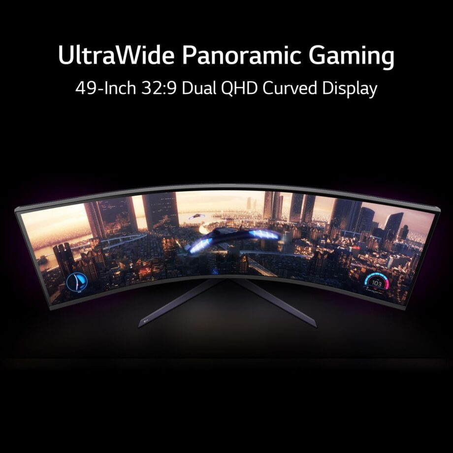 LG 49GR85DC-B 49" Curved UltraGear™ DQHD 1ms 240Hz Monitor with VESA DisplayHDR™ 1000