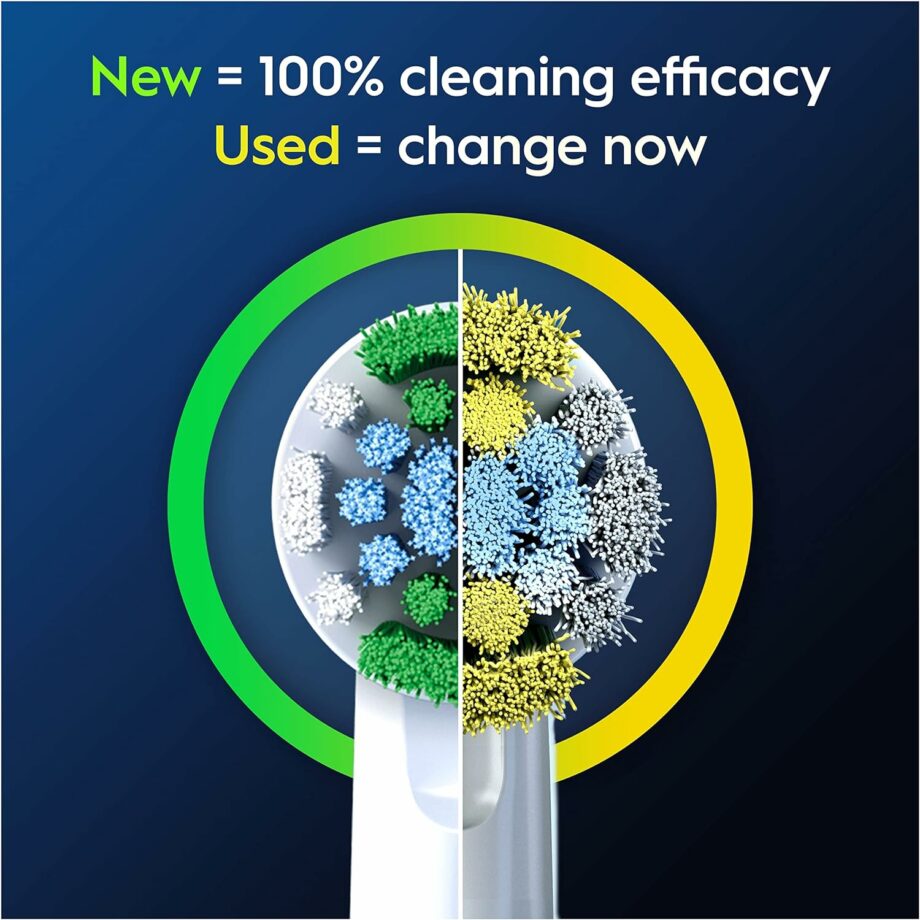 Oral-B Precision Clean PRO Electric Toothbrush Heads with CleanMaximiser Technology - 12 Pack
