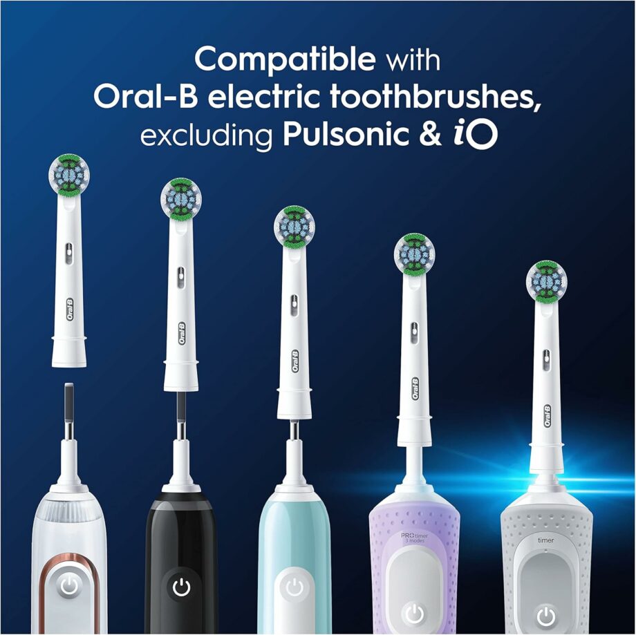 Oral-B Precision Clean PRO Electric Toothbrush Heads - 4 Pack