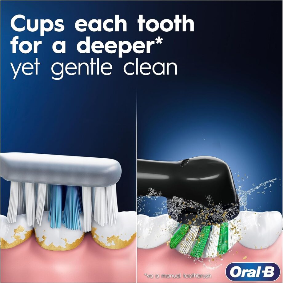 Oral-B by Braun Vitality Pro Electric Toothbrush with 3 Brushing Modes – Blue