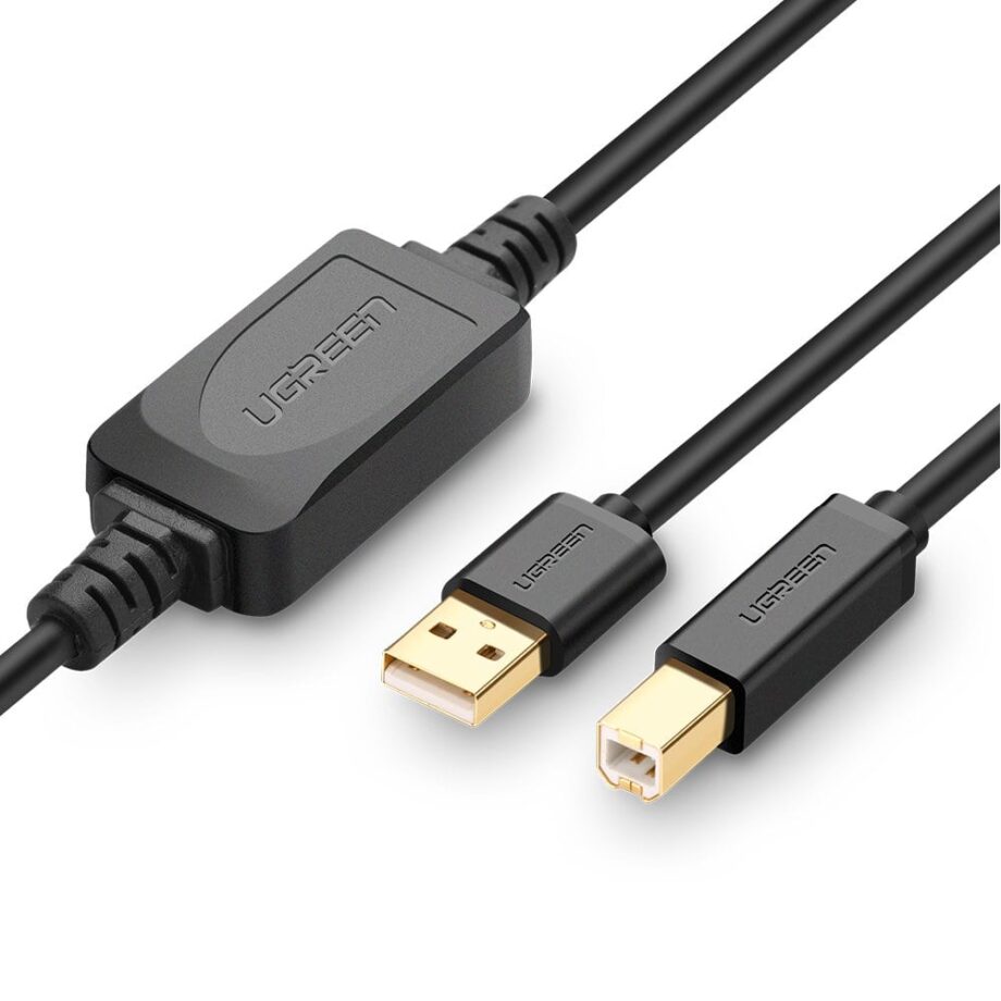UGREEN USB-A to USB-B 2.0 Active Printer Cable - 10M