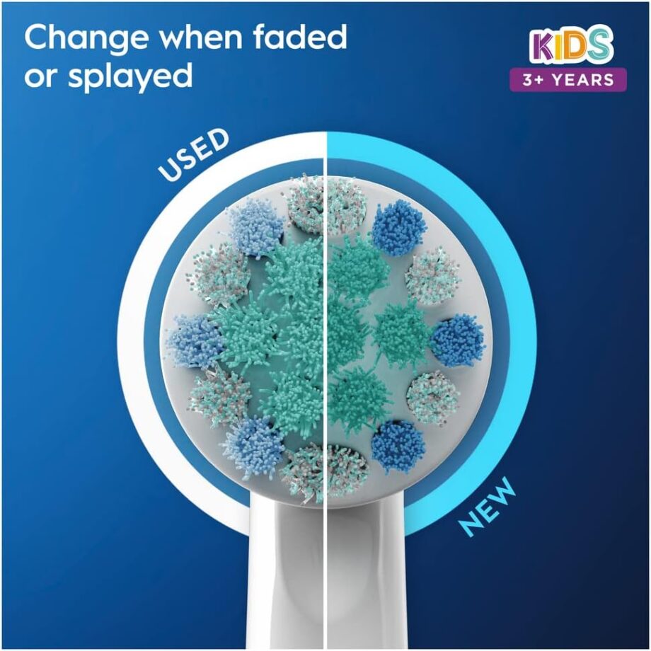 Oral-B Kids Frozen 2 Electric Toothbrush Heads - 4 Pack