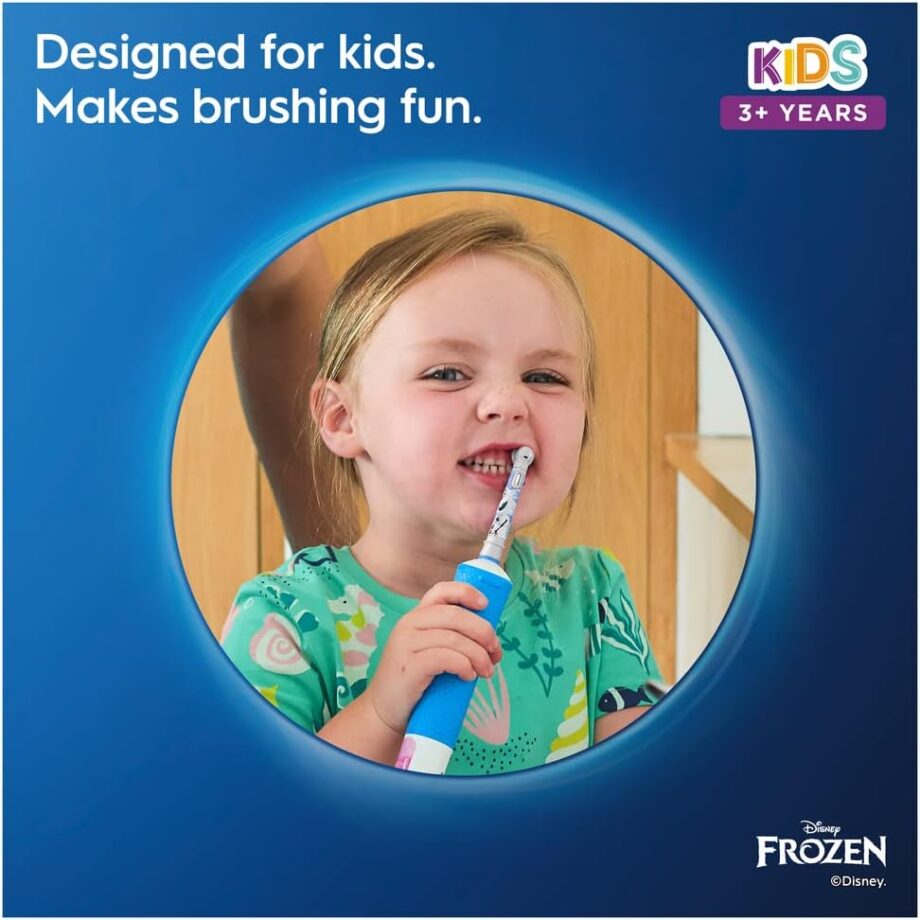 Oral-B Kids Frozen 2 Electric Toothbrush Heads - 4 Pack