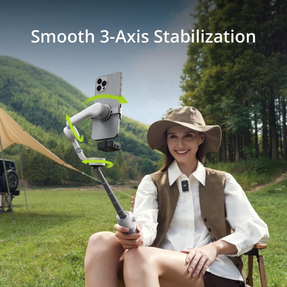 DJI Osmo Mobile 6 Smartphone Gimbal Stabilizer - Platinum Gray