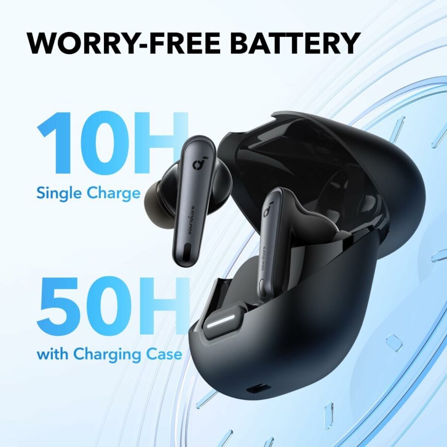 Anker Soundcore Liberty 4 NC 98.5% Noise Reduction True Wireless Earbuds - Black