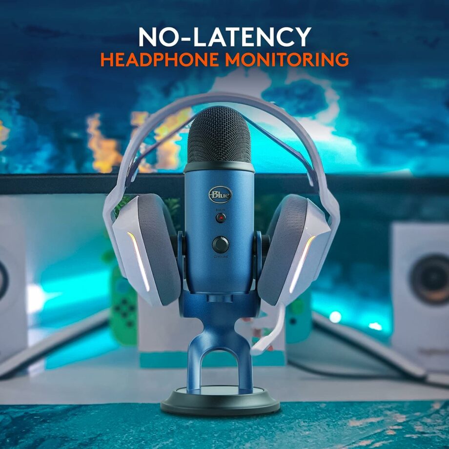 Logitech for Creators Blue Yeti USB Microphone - Midnight Blue