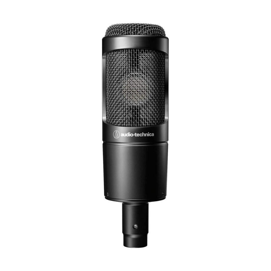 Audio-Technica AT2035 Cardioid Condenser Microphone with Custom Shock Mount